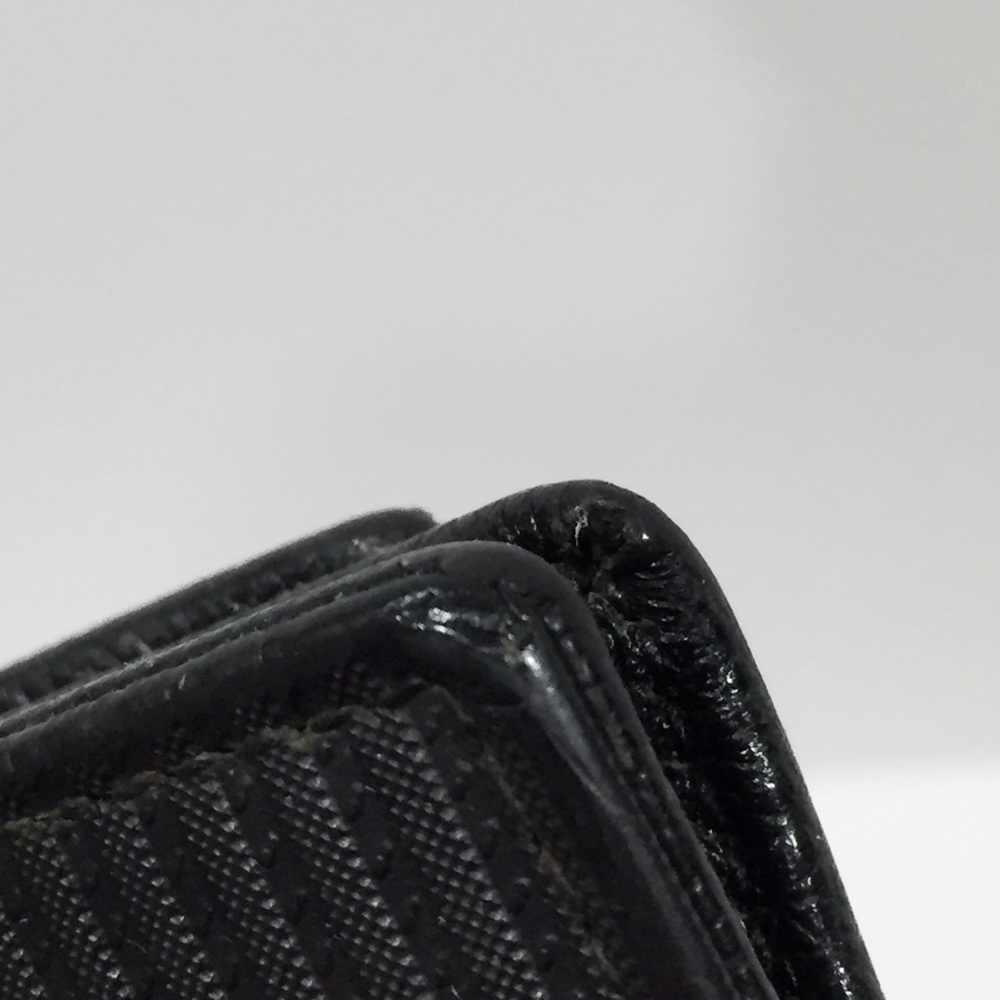 Bvlgari black canvas and leather bifold wallet - Picture 6 of 12